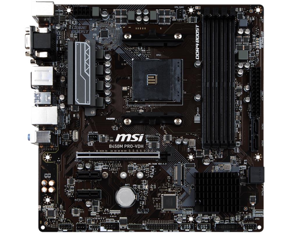 MSI B450M PRO-VDH sAM4