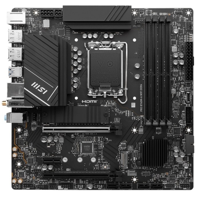 MSI PRO B760M-A WIFI DDR4 LGA1700