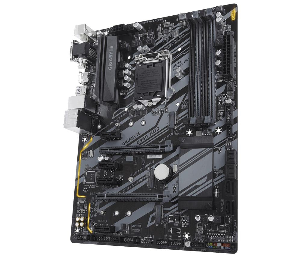 GigaByte B360 HD3 (rev. 1.0) LGA1151 v2