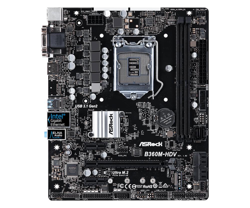 ASRock B360M-HDV s1151 v2