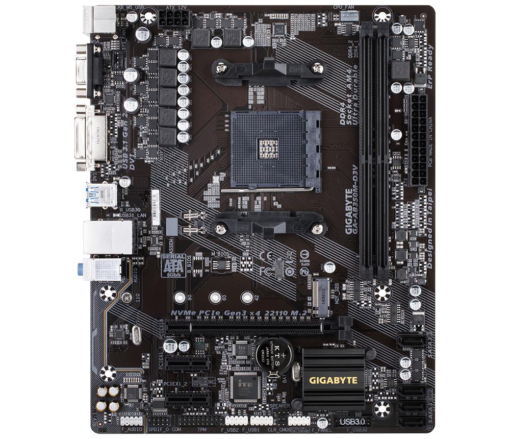 GigaByte GA-AB350M-D3V (rev. 1.x)