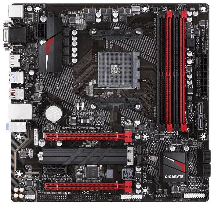 GigaByte GA-AX370M-Gaming 3 (rev. 1.x)