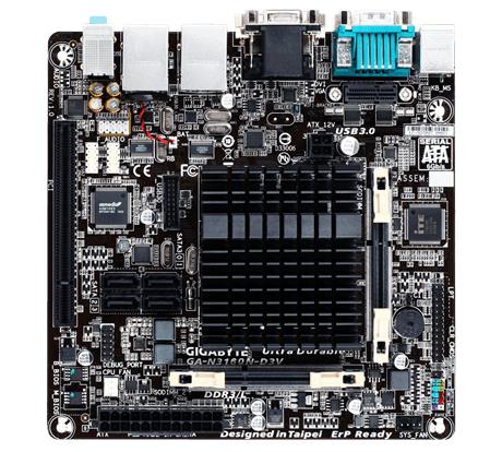 GigaByte GA-N3160N-D3V (rev. 1.0) mITX