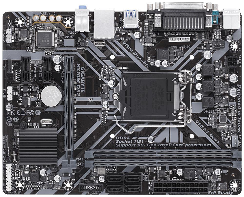 GigaByte H310M DS2 (rev. 1.0) LGA1151 v2