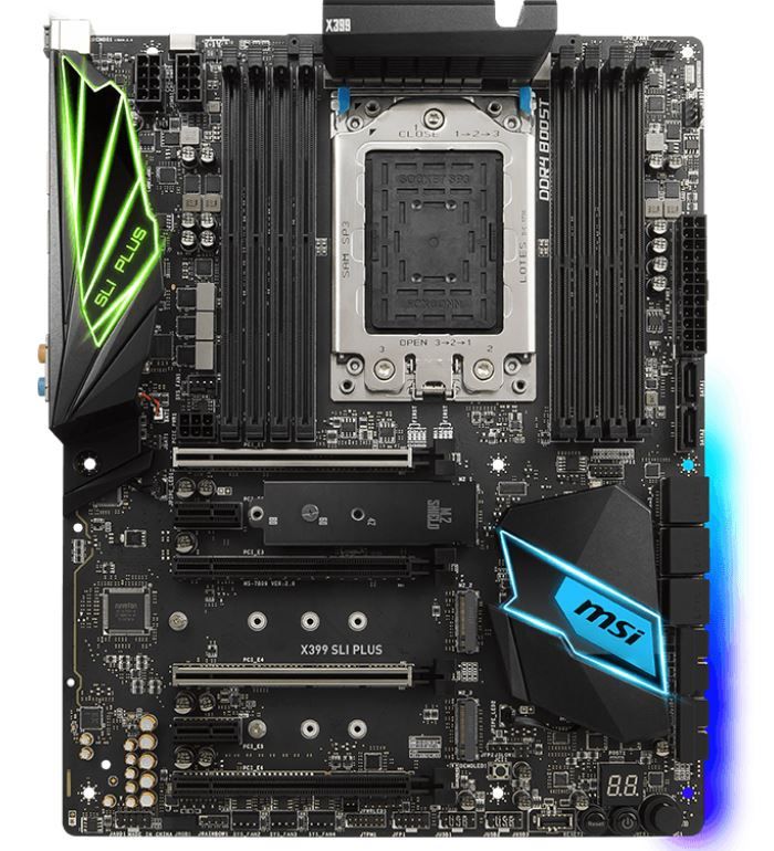 MSI X399 SLI PLUS TR4