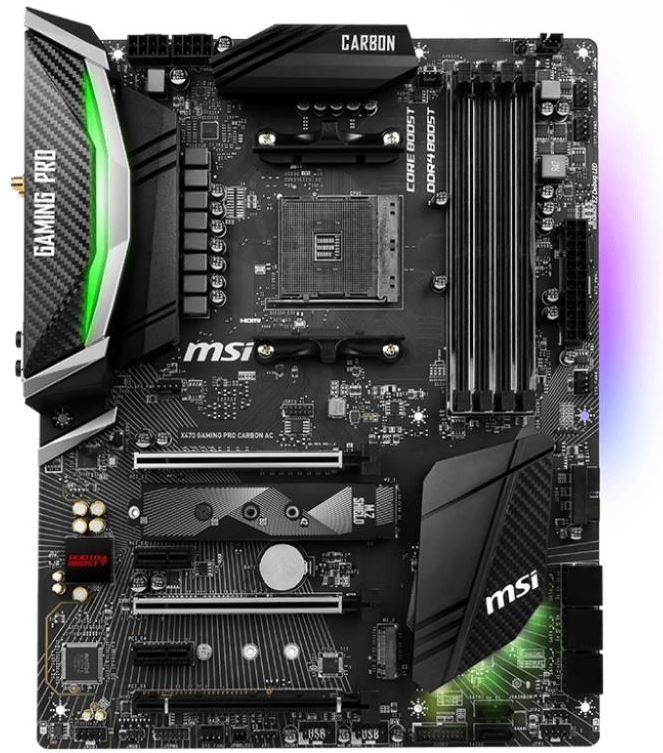 MSI X470 GAMING PRO CARBON AC sAM4