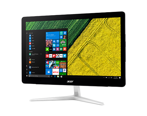 Acer Aspire Z24-880 (Intel Core i5-7400T 2400 MHz/23.8"/сенсорный/1920x1080/8GB/1Tb HDD/DVD-RW/HD Graphics 630/WI-FI/Bluetooth/Windows 10 Home/Keyboard and Mouse) DQ.B8UER.002