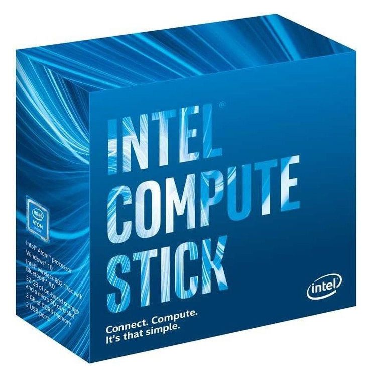 Intel Compute Stick BLKSTK1A32SC946478 Atom x5-Z8300 1.44GHz/ 32GB/ 2GB DDR3L/ HD Graphics/ USB 3.0/ Wi-Fi/ BT/ microSD/ noOS