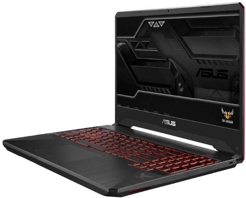 ASUS TUF Gaming FX505DT-BQ138 (AMD Ryzen 5 3550H 2100MHz/15.6"/1920x1080/8GB/512GB SSD/DVD нет/NVIDIA GeForce GTX 1650 4GB/Wi-Fi/Bluetooth/DOS) 90NR02D1-M04150