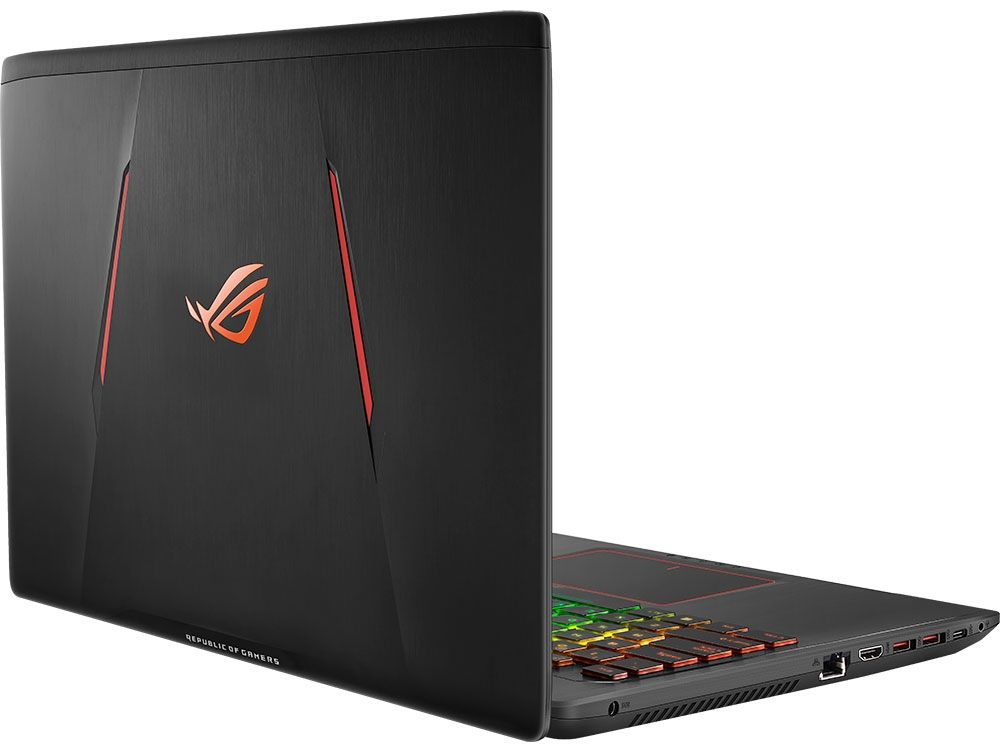 ASUS ROG STRIX GL553VD-FY079 (Intel Core i7 7700HQ 2800 MHz/15.6"/1920x1080/8Gb/1Tb HDD/DVD-RW/4Gb GTX 1050/Wi-Fi/Bluetooth/Endless OS) 90NB0DW3-M05160