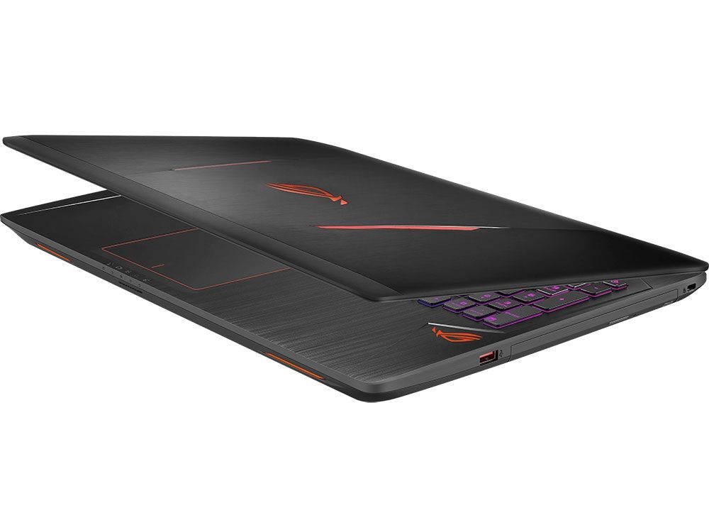 ASUS ROG STRIX GL553VD-FY079 (Intel Core i7 7700HQ 2800 MHz/15.6"/1920x1080/8Gb/1Tb HDD/DVD-RW/4Gb GTX 1050/Wi-Fi/Bluetooth/Endless OS) 90NB0DW3-M05160