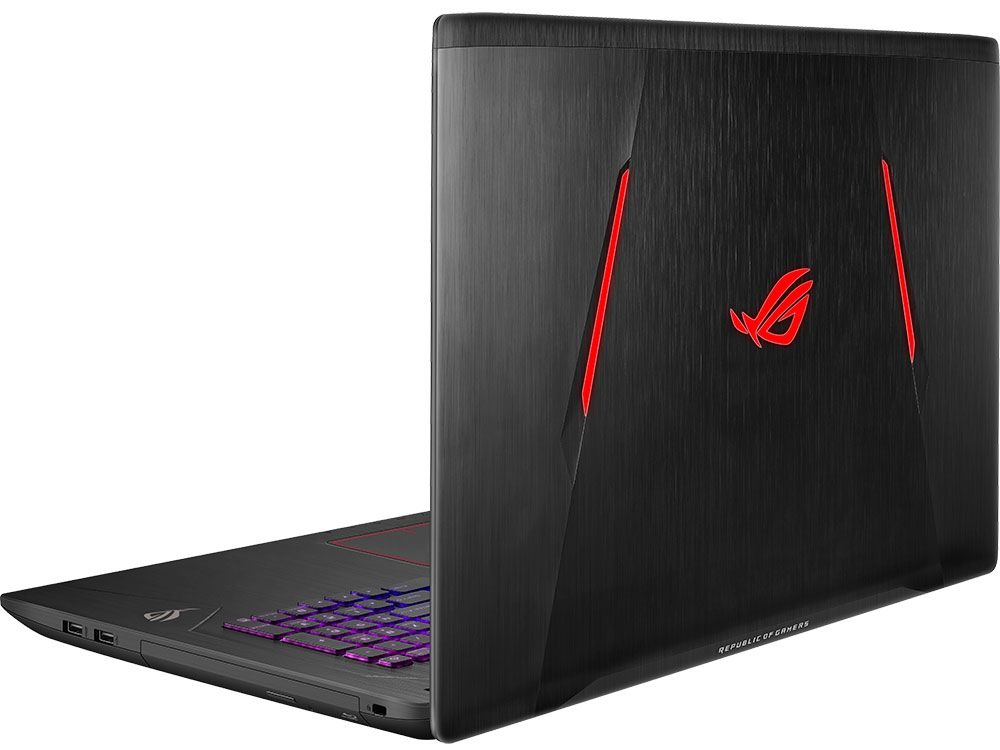 ASUS ROG STRIX GL753VD-GC141 (Intel Core i7 7700HQ 2800 MHz/17.3"/1920x1080/8Gb/1000Gb HDD/DVD нет/4Gb GTX 1050/Wi-Fi/Bluetooth/Endless OS) 90NB0DM2-M02060