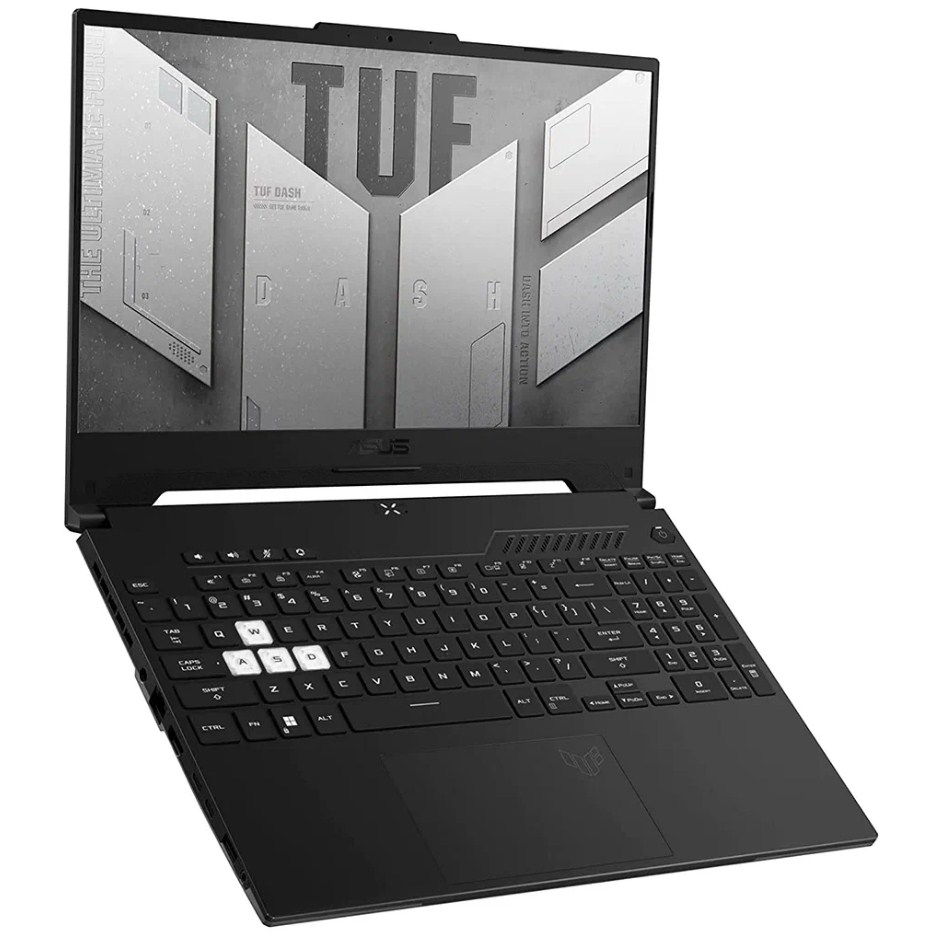 ASUS TUF Dash F15 FX517ZR-HN013 (Intel Core i7 12650H 2300MHz/15.6" IPS/1920x1080/16GB/1TB SSD/DVD нет/RTX 3070 8GB/DOS) 90NR0AV3-M006Z0