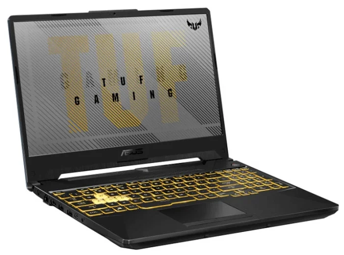 ASUS TUF Gaming A15 FA506IU-HN305 (AMD Ryzen 5 4600H 3000MHz/15.6"/1920x1080/8GB/512GB SSD/DVD нет/NVIDIA GeForce GTX 1660 Ti 6GB/Wi-Fi/Bluetooth/Без ОС) 90NR03N2-M05680