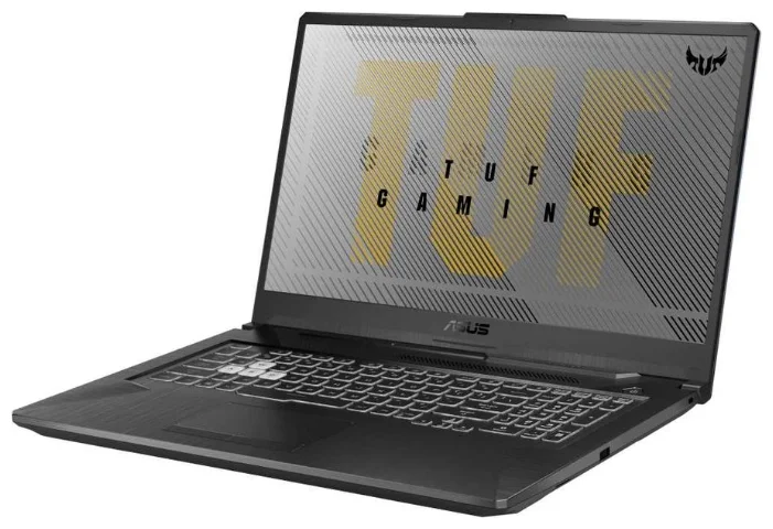 ASUS TUF Gaming F17 FX706HE-HX026 (Intel Core i5 11400H/17.3"/1920x1080/8GB/512GB SSD/DVD нет/NVIDIA GeForce GTX 3050 TI 4GB/без ОС) 90NR0713-M00540