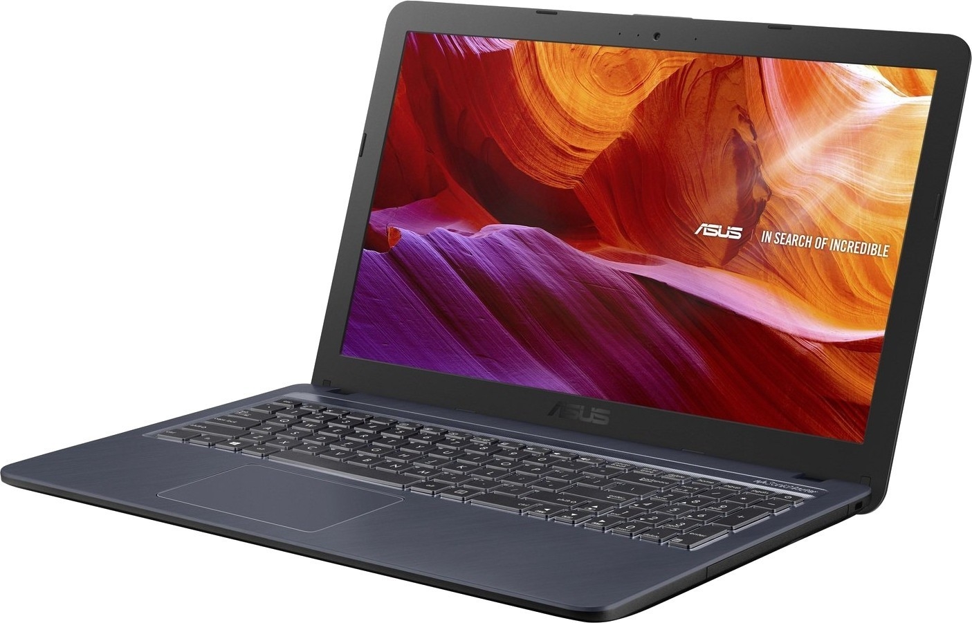 ASUS VivoBook X543BA-DM624 (AMD A4 9125 2300Mhz/15.6"/1920x1080/4Gb/256GB SSD/noDVD/Radeon R3/EndlessOS) 90NB0IY7-M08710