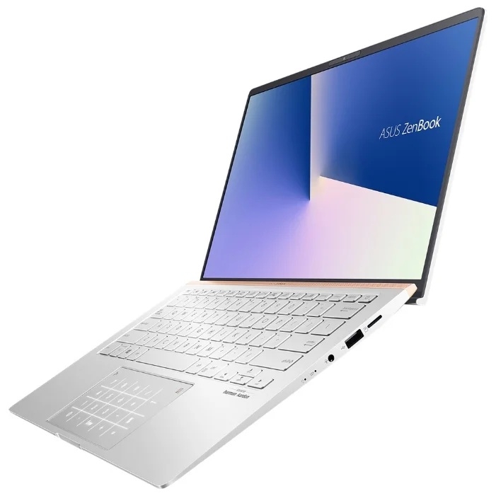 ASUS ZenBook 14 UM433DA-A5005T (AMD Ryzen 5 3500U 2100MHz/14"/1920x1080/8GB/512GB SSD/DVD нет/AMD Radeon Vega 8/Wi-Fi/Bluetooth/Windows 10 Home) 90NB0PD6-M02300