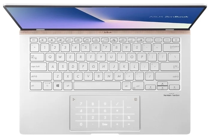 ASUS ZenBook 14 UM433DA-A5005T (AMD Ryzen 5 3500U 2100MHz/14"/1920x1080/8GB/512GB SSD/DVD нет/AMD Radeon Vega 8/Wi-Fi/Bluetooth/Windows 10 Home) 90NB0PD6-M02300