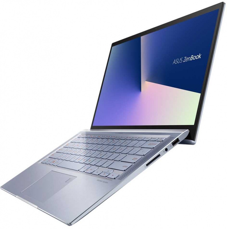 ASUS Zenbook 14 UX431FA-AN070T (Intel Core i3 8145U 2100MHz/14"/1920x1080/4GB/256GB SSD/DVD нет/Intel UHD Graphics 620/Wi-Fi/Bluetooth/Windows 10 Home) 90NB0MB1-M02010