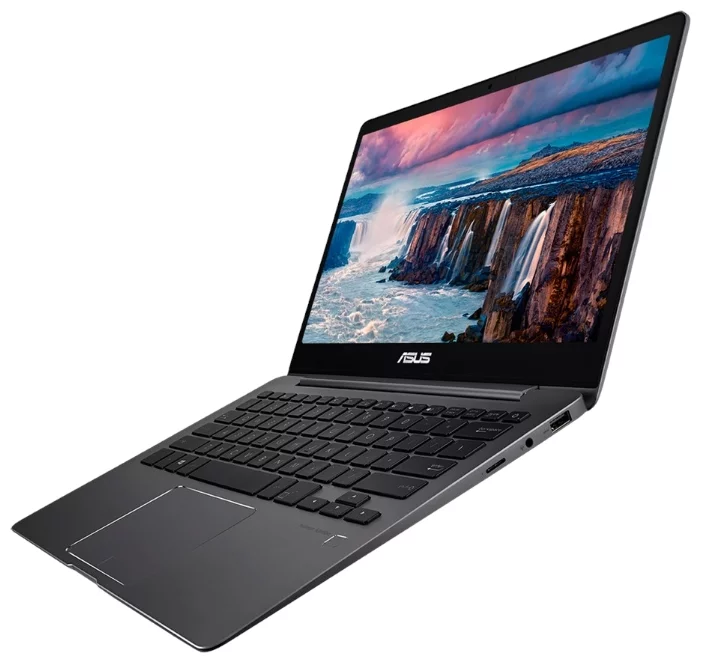 ASUS ZenBook 13 UX331UN Gray (Intel Core i5 8250U 1600 MHz/13.3"/1920x1080/8Gb/256Gb SSD/DVD нет/NVIDIA GeForce MX150/Wi-Fi/Bluetooth/Windows 10 Home) UX331UN-EG011T