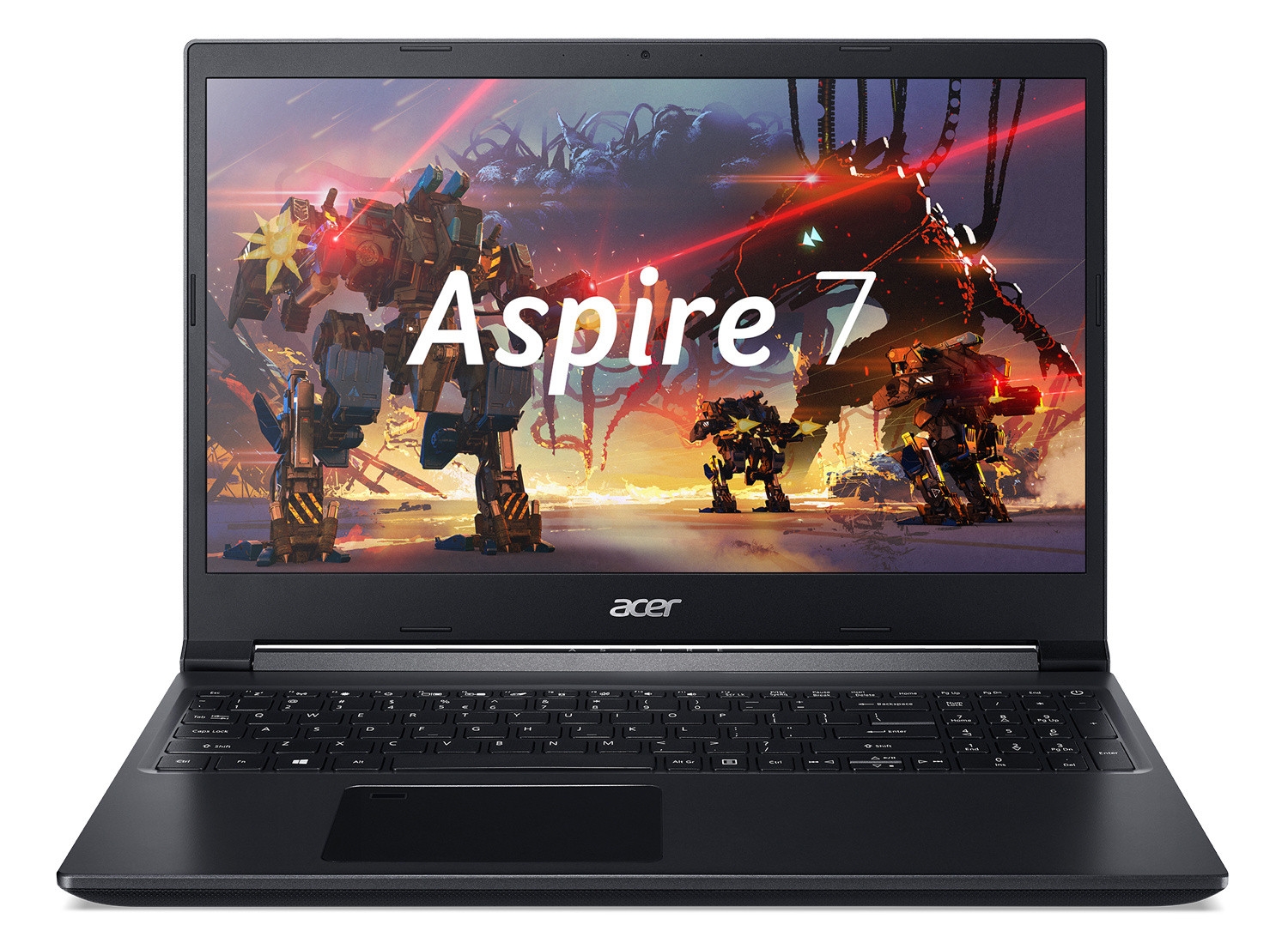 Acer Aspire 7 A715-75G-529J (Intel Core i5-10300H/15.6"/1920x1080 IPS/8GB/256GB SSD/DVD нет/Nvidia GF GTX1650Ti 4Gb/Wi-Fi/Bluetooth/DOS) NH.Q9AER.006