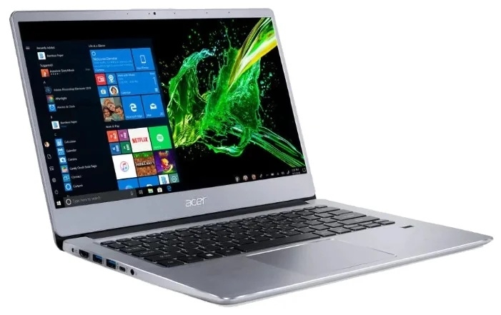 Acer SWIFT 3 (SF314-58-71HA) (Intel Core i7 10510U 1800 MHz/14"/1920x1080/8GB/512GB SSD/DVD нет/Intel UHD Graphics/Wi-Fi/Bluetooth/Linux) NX.HPMER.001