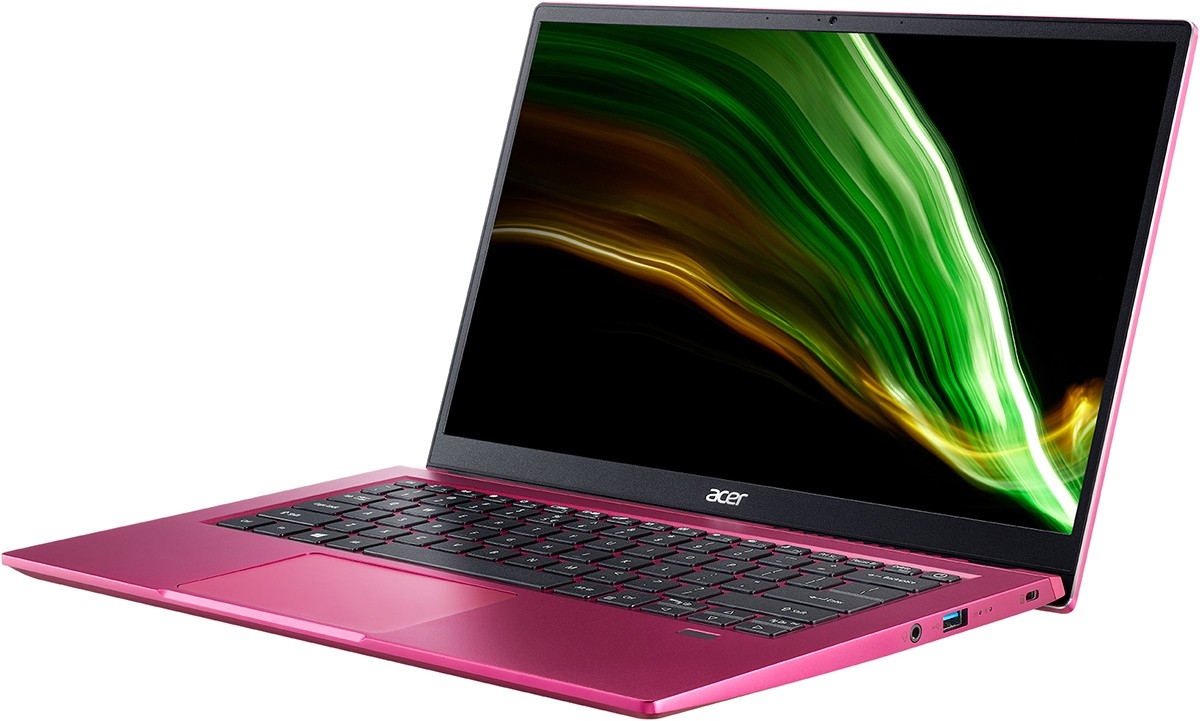 Acer SWIFT 3 SF314-511-36B5 (Intel Core i3 1115G4 3000MHz/14"/1920x1080/8GB/256GB SSD/DVD нет/Intel UHD Graphics/Win10 Home) NX.ACSER.001