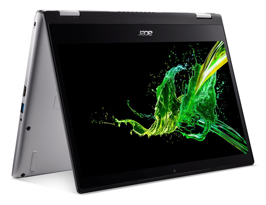 Acer Spin 3 SP314-53N-379W (Intel Core i3 8145U 2100 MHz/14"/1920x1080/4GB/128GB SSD/DVD нет/Intel UHD Graphics 620/Wi-Fi/Bluetooth/Windows 10 Home) NX.HDBER.003