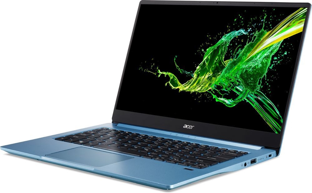 Acer SWIFT 3 SF314-57-50F5 (Intel Core i3 1005G1 1200MHz/14"/1920x1080/8GB/512GB SSD/DVD нет/Intel UHD Graphics/Wi-Fi/Bluetooth/Без ОС) NX.HJHER.008