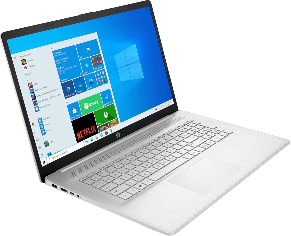 HP 17-cn0077ur (Intel Core i5 1135G7 4200MHz/17.3"/1920x1080/8GB/512GB SSD/NVIDIA GeForce MX350 2Gb/Wi-Fi/Bluetooth/Windows 10 Home) 4E1U0EA
