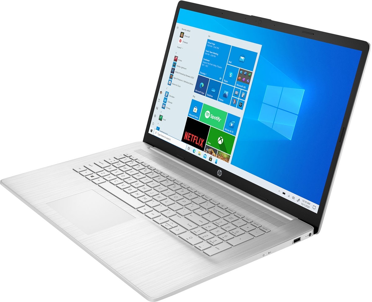 HP 17-cn0077ur (Intel Core i5 1135G7 4200MHz/17.3"/1920x1080/8GB/512GB SSD/NVIDIA GeForce MX350 2Gb/Wi-Fi/Bluetooth/Windows 10 Home) 4E1U0EA