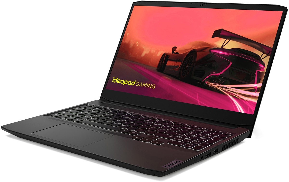 Lenovo IdeaPad Gaming 3 15ACH6 (AMD Ryzen 5 5600H 3300MHz/15.6"/1920x1080/8GB/256GB SSD/NVIDIA GeForce RTX 3050 4GB/DOS) 82K201D1RK