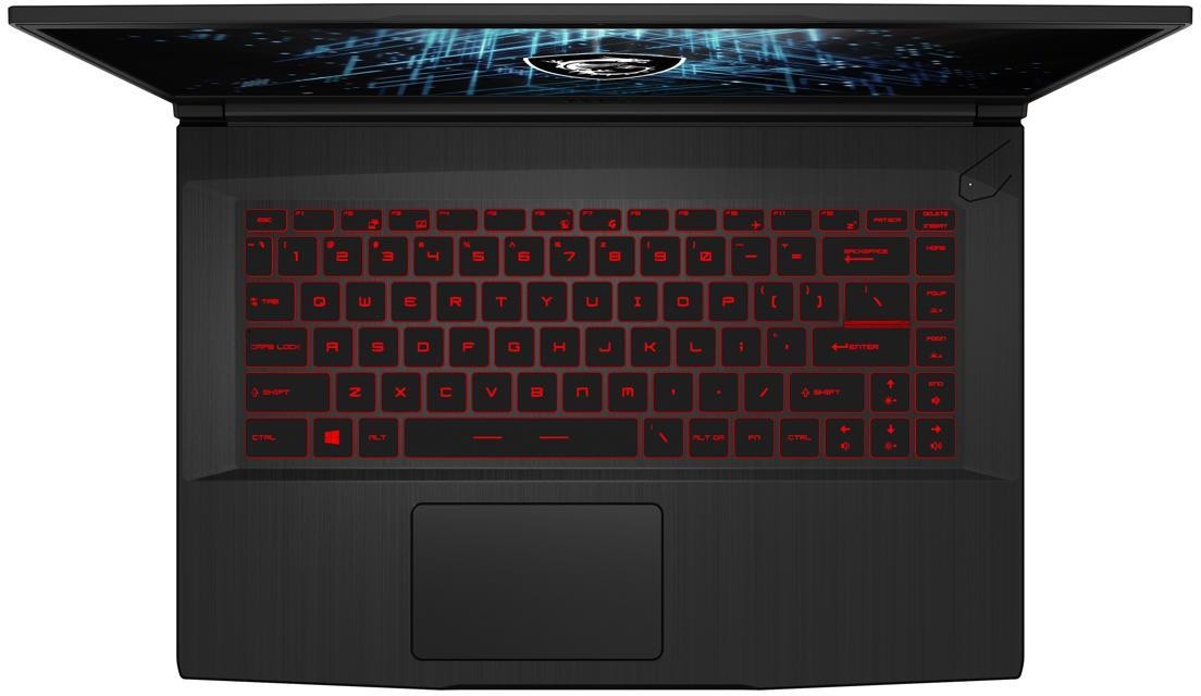 MSI GF65 Thin 10UE-065XRU (Intel Core i5 10200H 2400MHz/15.6"/1920x1080/8GB/512GB SSD/DVD нет/NVIDIA GeForce RTX 3060 6GB/DOS (без ОС)) 9S7-16W212-065