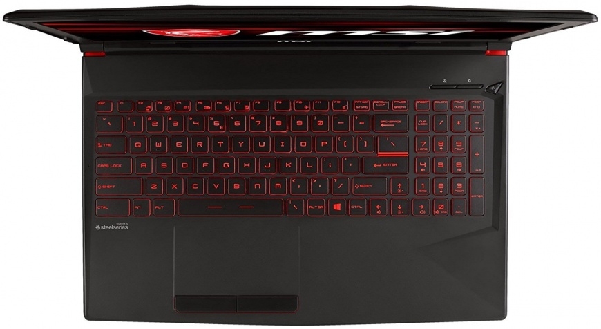 MSI GL63 8RD-470XRU (Intel Core i7 8750H 2200 MHz/15.6"/1920x1080/16GB/1000GB HDD/DVD нет/NVIDIA GeForce GTX 1050 Ti/Wi-Fi/Bluetooth/DOS) 9S7-16P612-470