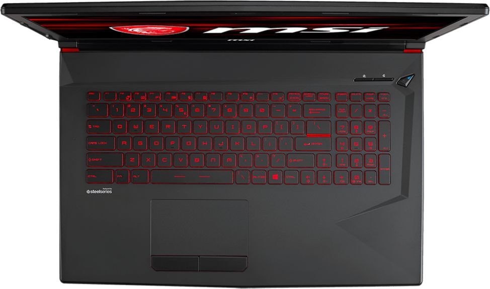 MSI GL73 8RC-252XRU (Intel Core i5 8300H 2300 MHz/17.3"/1920x1080/8GB/1000GB HDD/DVD нет/NVIDIA GeForce GTX 1050/Wi-Fi/Bluetooth/DOS) 9S7-17C612-252