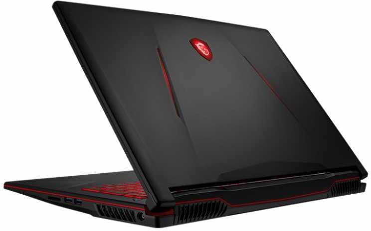 MSI GL73 9SC-031XRU (Intel Core i5 9300H 2400 MHz/17.3"/1920x1080/8GB/256GB SSD/DVD нет/NVIDIA GeForce GTX 1650 4Gb/Wi-Fi/Bluetooth/Win10 Home) 9S7-17C812-031