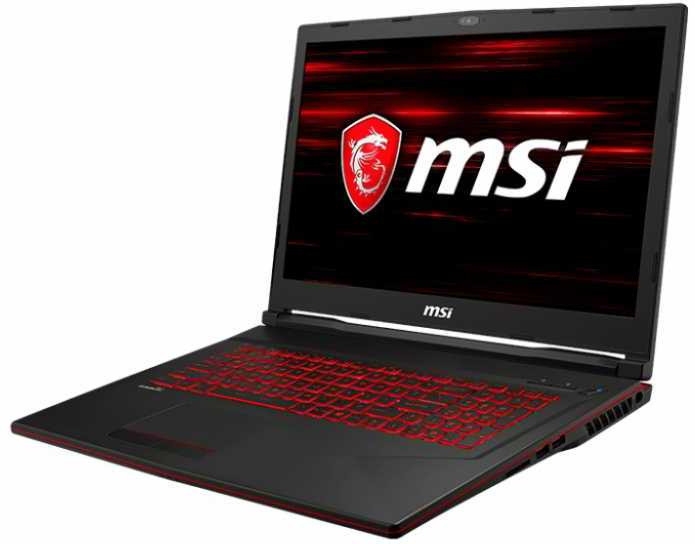 MSI GL73 9SC-031XRU (Intel Core i5 9300H 2400 MHz/17.3"/1920x1080/8GB/256GB SSD/DVD нет/NVIDIA GeForce GTX 1650 4Gb/Wi-Fi/Bluetooth/Win10 Home) 9S7-17C812-031