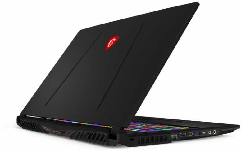 MSI 10SCSR-008RU (Intel Core i7 10750H 2600MHz/17.3"/1920x1080/8GB/512GB SSD/DVD нет/NVIDIA GeForce GTX 1650 Ti 4GB/Wi-Fi/Bluetooth/Windows 10 Home) 9S7-17E822-008