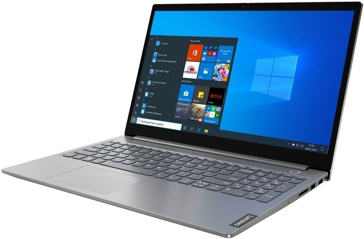 Lenovo ThinkBook 15IIL (Intel Core i5-1035G1/1920x1080/8GB/256GB SSD/DVD нет/AMD Radeon 630 2GB/Wi-Fi/BT/Win10 Pro) 20SM009MRU