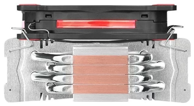 Thermaltake Riing Silent 12 Red (CL-P022-AL12RE-A) LGA775, LGA1150/1151/1155/S1156/2066, LGA1356/S1366, LGA2011/2011-3 (Square ILM), AM2, AM2+, AM3/AM3+/FM1, FM2/FM2+