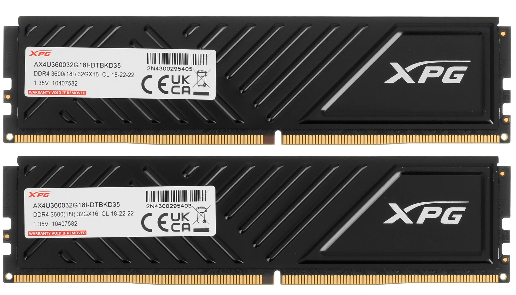 ADATA XPG Gammix D35 64GB Kit2 DDR4 3600MHz AX4U360032G18I-DTBKD35