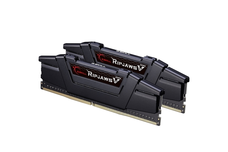 G.Skill RIPJAWS V DDR4 16Gb KIT2 PC25600 DIMM F4-3200C16D-16GVKB
