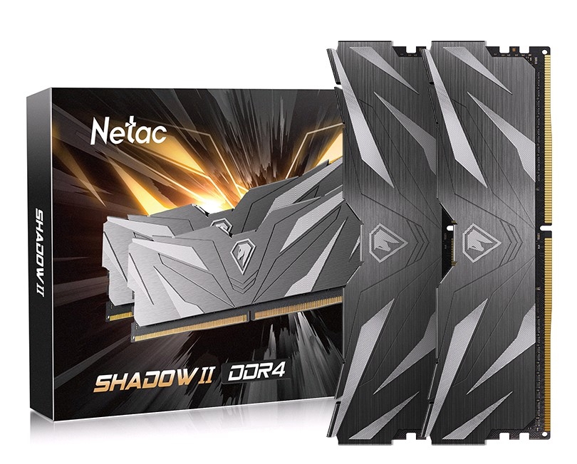 Netac Shadow II 16Gb KIT2 3200Mhz PC25600 NTSWD4P32DP-16K