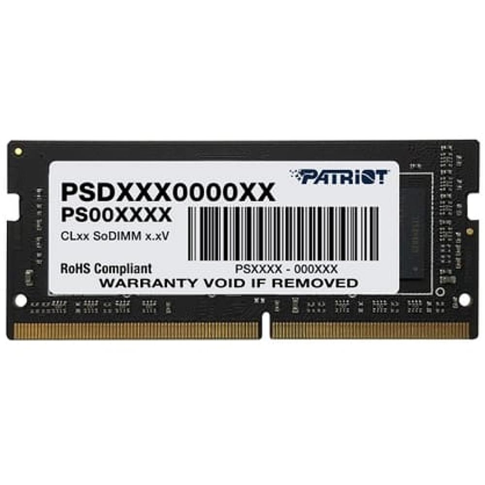 

Модуль памяти Patriot, DDR4 16GB SO-DIMM 2400MHz PSD416G240081S