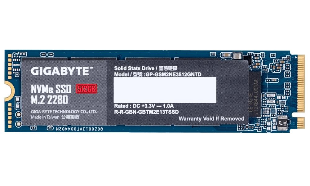 GigaByte NVMe M.2 2280 512GB GP-GSM2NE3512GNTD