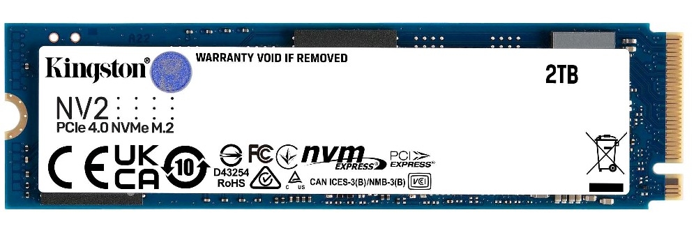 Kingston NV2 2TB PCI-E 4.0 M.2 2280 SNV2S/2000G