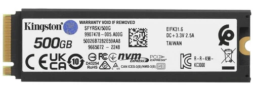 Kingston FURY Renegade 500Gb M.2 2280 SFYRSK/500G