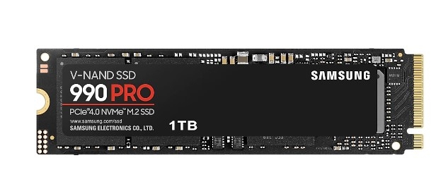 Samsung 990 PRO 1TB M.2 PCIe 4.0 MZ-V9P1T0BW