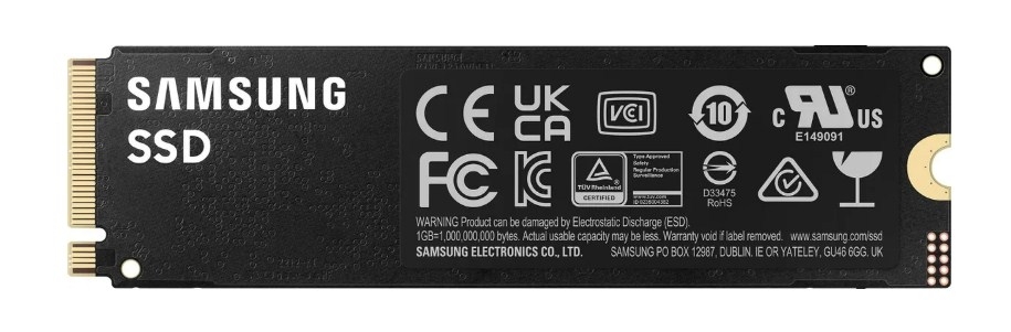 Samsung 990 PRO 4TB M.2 PCIe 4.0 MZ-V9P4T0BW