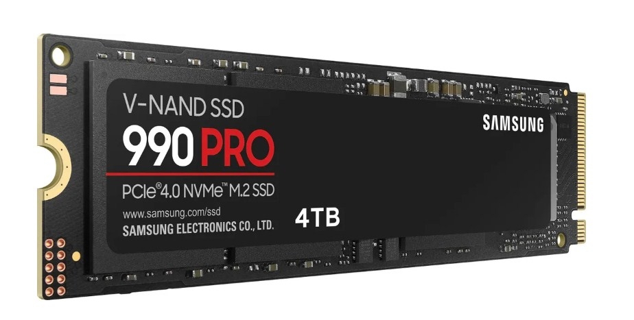 Samsung 990 PRO 4TB M.2 PCIe 4.0 MZ-V9P4T0BW